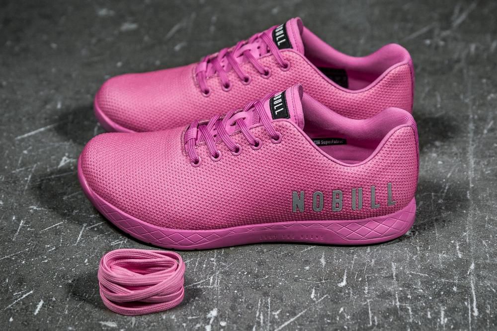 NOBULL Men's Training Shoes - Bright Pink - Ireland (7024GACQR)